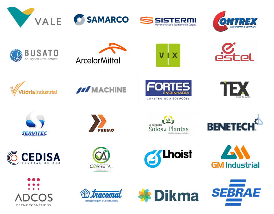 Logotipos de empresas clientes